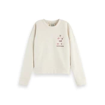 Scotch and Soda Cotton Sweatshirt - Grey