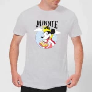 Disney Mickey Mouse Queen Minnie Mens T-Shirt - Grey - 3XL