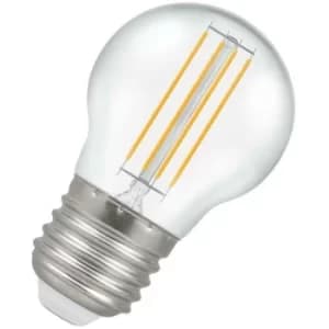 Lamps LED Golfball 4.5W ES-E27 Harlequin IP65 (25W Equivalent) 2700K Warm White Clear 470lm ES Screw E27 Round Outdoor Festoon Coloured Filament