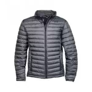 Tee Jays Mens Zepelin Padded Jacket (3XL) (Space Grey)