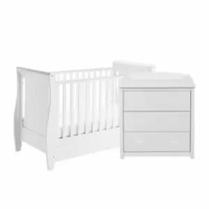 Babymore Stella 2 Piece Room Set - White