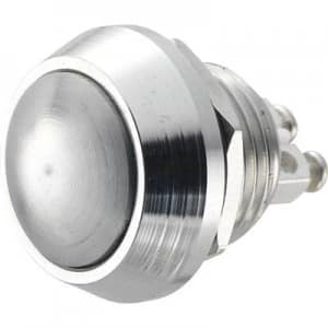 TRU COMPONENTS GQ 12B N Tamper proof pushbutton 48 Vdc 2 A 1 x OffOn IP65 momentary