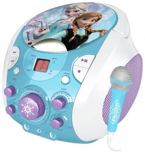 Frozen Portable Karaoke Machine Blue.
