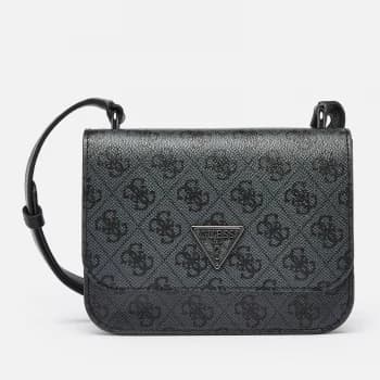 Guess Womens Noelle Mini Cross Body Bag - Coal