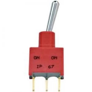 Toggle switch 250 V AC 2 A 1 x OnOffOn TE Connectivity
