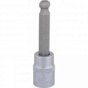 Draper Expert 3/8" Drive Hexagon Ball End Socket Bit Metric 3/8" 8mm