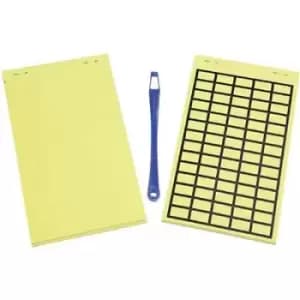 HellermannTyton 598-12227 TAG122B-270-YE-270-YE Laser printer label