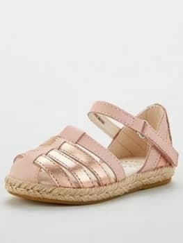 Ugg Toddler Girls Matilde Metallic Espadrille Sandal - Rose Gold