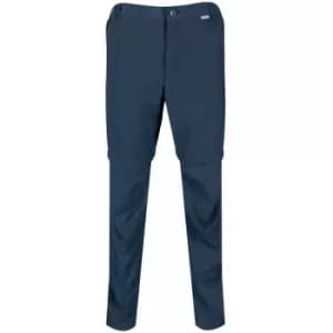 Regatta - Mens Leesville II Zip Off Trousers (32S) (Moonlight Denim)