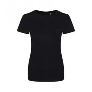Ecologie Womens/Ladies Organic Cascades T-Shirt (M) (Jet Black)