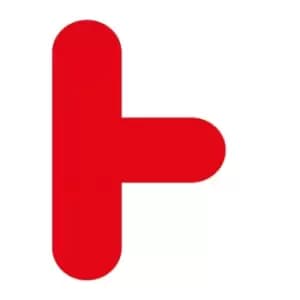 'T Symbol' Floor Signal, Red, (300mm x 200mm), Pack of 10