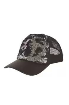 Reversible Sequin Cap