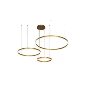 Galata Ceiling Pendant Light 136W 3000K Brushed Gold