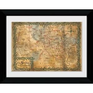 The Hobbit Map Collector Print