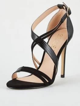 OFFICE Hagan Heeled Sandal, Black, Size 7, Women