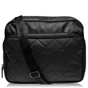 Firetrap Quilted Flight Bag - Black