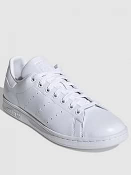 adidas Originals Stan Smith - White/White/White, Size 5, Women