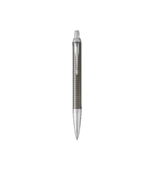 Parker IM Premium Deep Gunmetal Chiselled Ballpen Gift Boxed