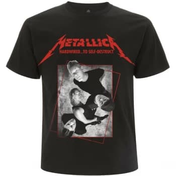 Metallica - Hardwired Band Concrete Unisex XX-Large T-Shirt - Black