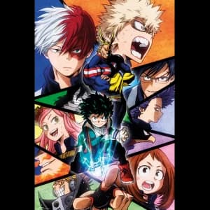 My Hero Academia Group Maxi Poster