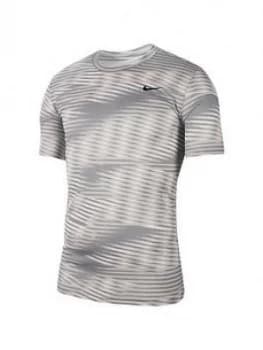 Nike Dry AOP T-Shirt - White, Size 2XL, Men