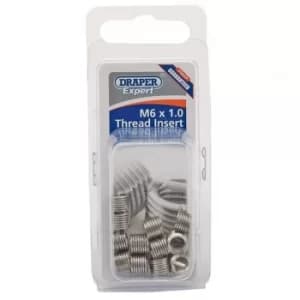 Draper Metric Thread Insert Refill, M6 x 1.0 (Pack of 12)