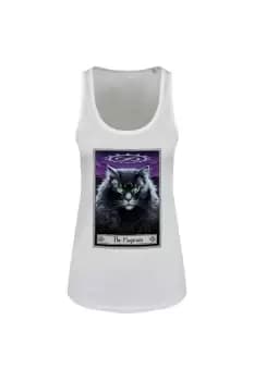The Magician Felis Floaty Vest Top