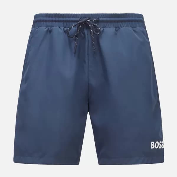 BOSS Bodywear Mens Starfish Swim Shorts - Navy - S