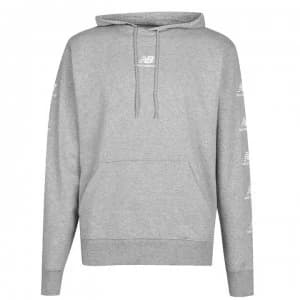 New Balance Essential Logo Hoodie Mens - Ath Grey
