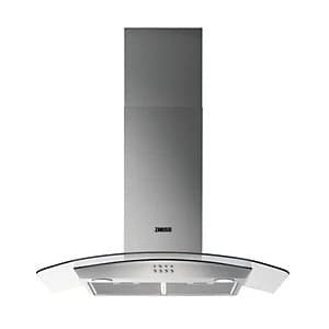 Zanussi ZHC92352X 90cm Curved Chimney Cooker Hood