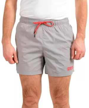 Hugo Boss Haiti Swim Shorts Open Grey Size L Men