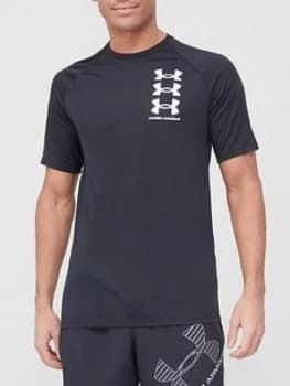 Urban Armor Gear Triple Logo Tech T-Shirt - Black