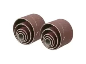 Silverline 675076 Sanding Sleeves 10pce 80 Grit