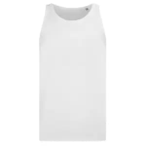 Stedman Mens Classic Fitted Tank Top (M) (White)