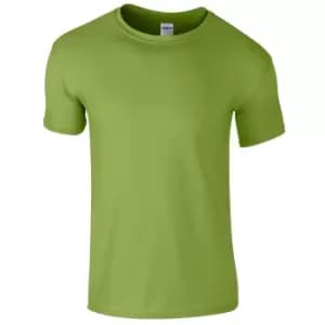 Gildan Mens Short Sleeve Soft-Style T-Shirt (S) (Kiwi)
