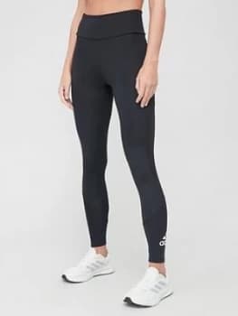Adidas Big Logo Leggings - Black