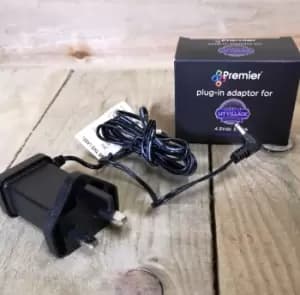 Premier TFD0515L 4.5Vdc 3.6VA Plug-in Adaptor for Christmas Decorations - L Shape