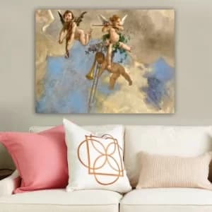 35351_70100 Multicolor Decorative Canvas Painting