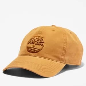 Timberland Soundview Cotton Canvas Cap For Men In Yellow, Size ONE