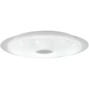 Netlighting Moratica-A Moratica LED Decorative Flush Ceiling Light White, Transp