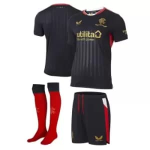 Castore Rangers Away Mini Kit 2021 2022 - Black