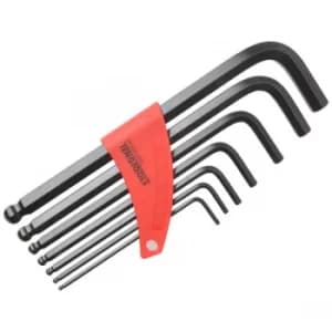 Teng 1475 Ball Point Hexagon Key Set of 7 Metric (2.5-10mm)