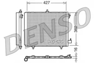 Denso DCN21009 Condenser