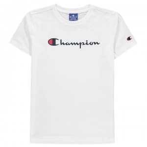 Champion Logo T-Shirt - White WHT WW001