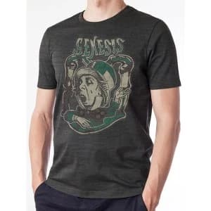 Genesis - Unisex Medium Mad Hatter T-Shirt (Multi-Colour)