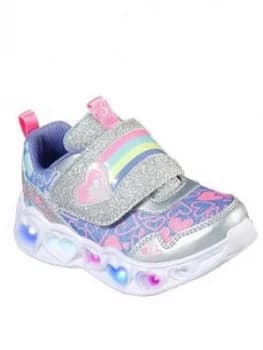 Skechers Toddler Heart Lights Lovie Dovie Trainer