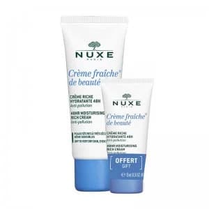 NUXE Creme Fraiche de Beaute 48hr Rich Gift Set 30ml