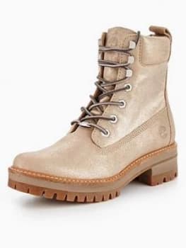 Timberland Timberland Courmayeur Valley Yellow Ankle Boot Gold Size 4 Women