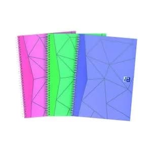 Oxford My Notes Wirebound Notebook 200 Pages A5 Pack of 3 400155746