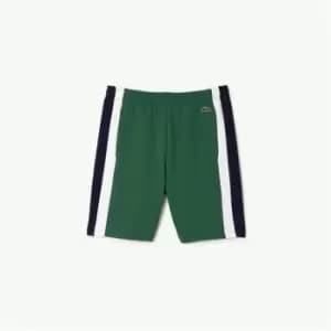 Lacoste Colour Block Shorts Mens - Green